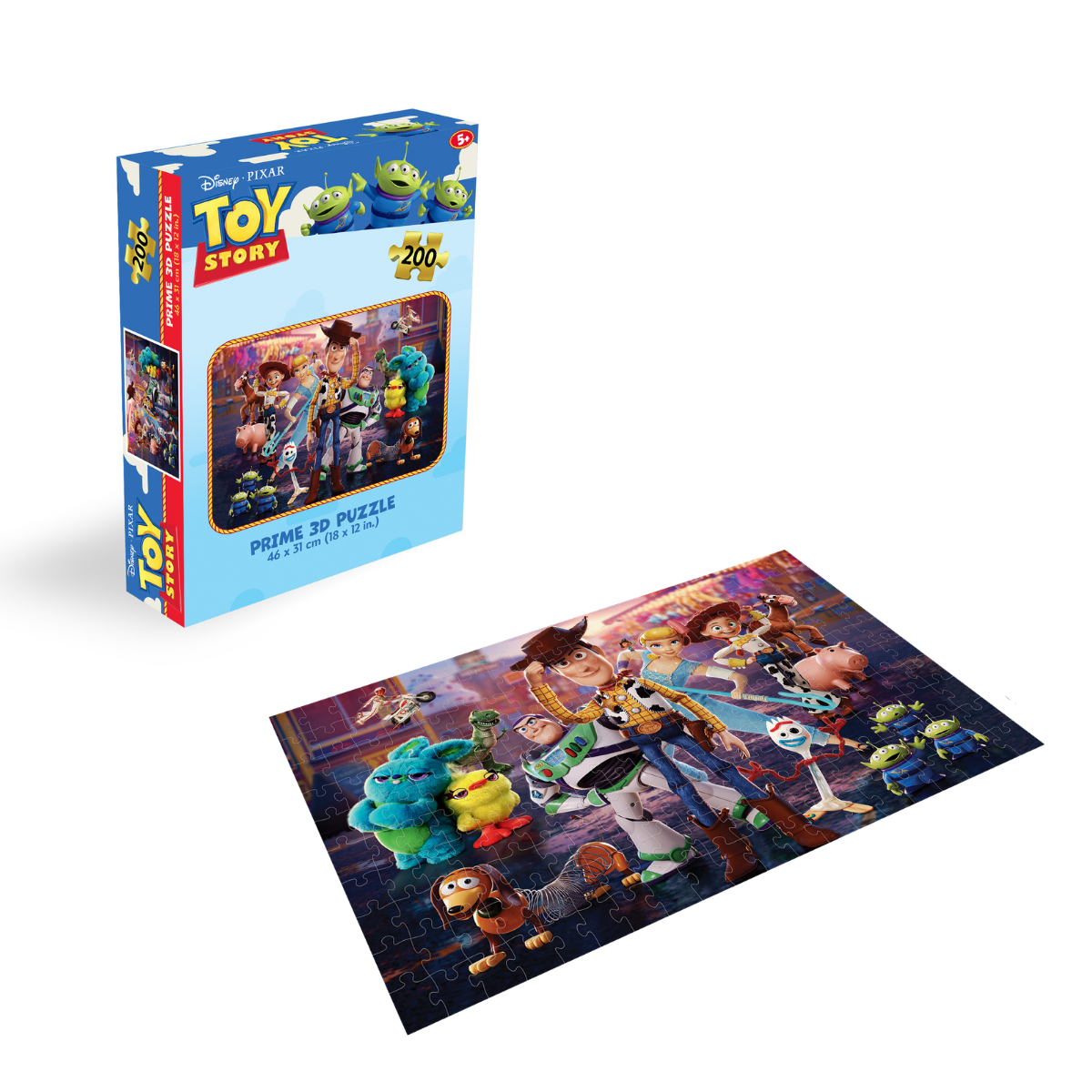 Rompecabezas Lenticular Disney Toy Story  de 200 piezas