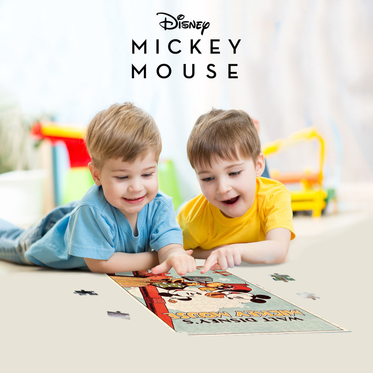Rompecabezas Disney Mickey Mouse 200 piezas Lenticular