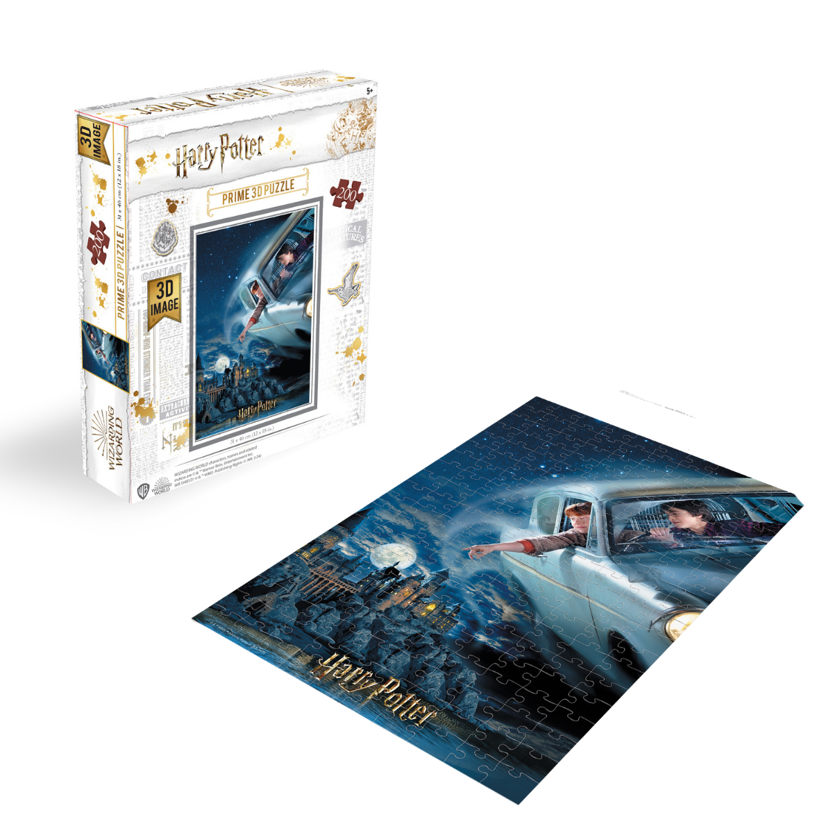 Rompecabezas Harry Potter & Ron 300 piezas Lenticular