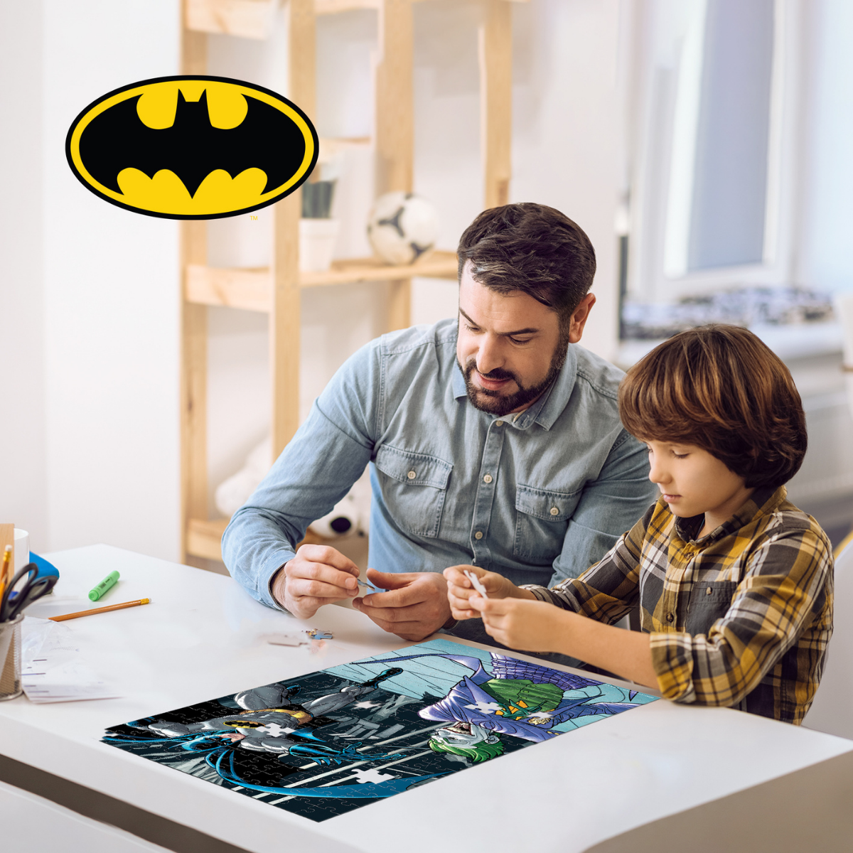 Rompecabezas DC Batman & Joker 300 piezas Lenticular