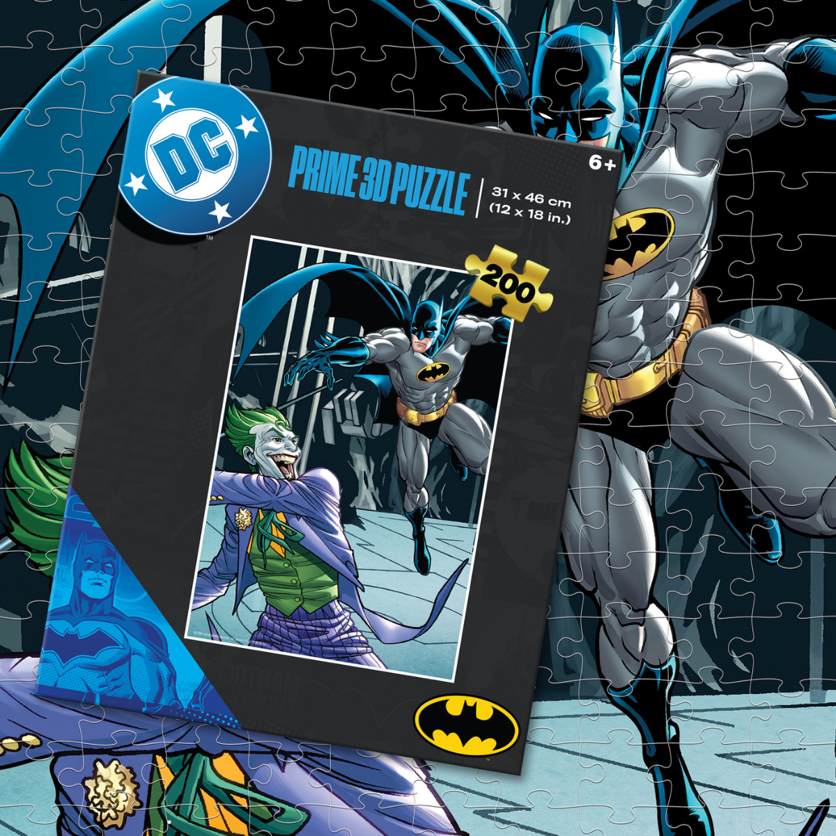 Rompecabezas DC Batman & Joker 300 piezas Lenticular