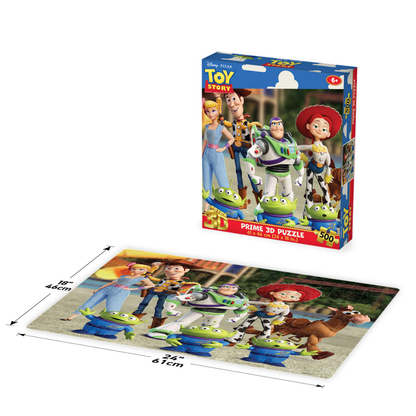 Rompecabezas Lenticular Disney Toy Story de 500 piezas