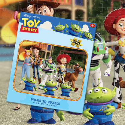Rompecabezas Lenticular Disney Toy Story de 500 piezas
