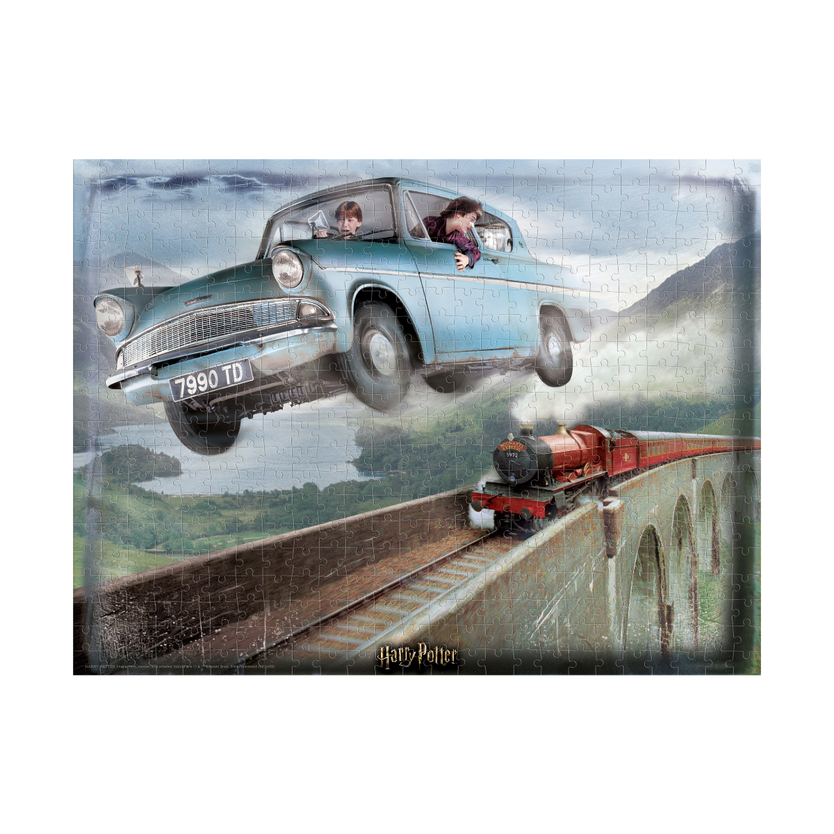 Rompecabezas Harry Potter Tren 500 piezas Lenticular