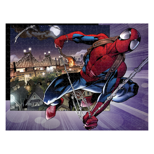 Rompecabezas Marvel Spiderman en la Ciudad 500 piezas Lenticular