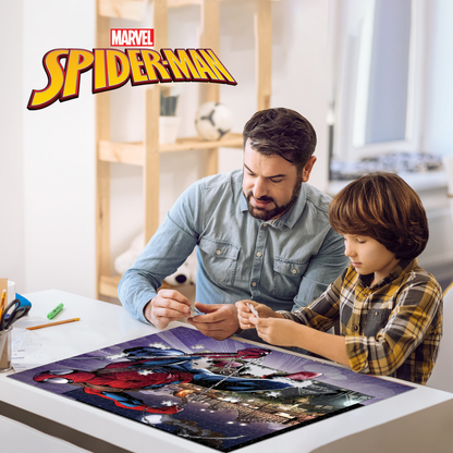 Rompecabezas Marvel Spiderman en la Ciudad 500 piezas Lenticular