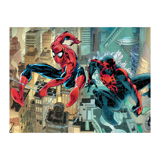 Rompecabezas Marvel Spiderman Presente y Futuro 500 piezas Lenticular