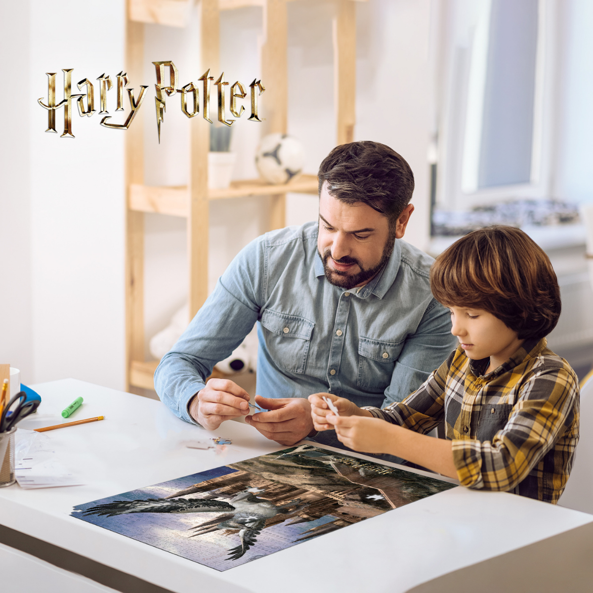 Rompecabezas Harry Potter Hipogrifo en Caja de Lata 300 piezas