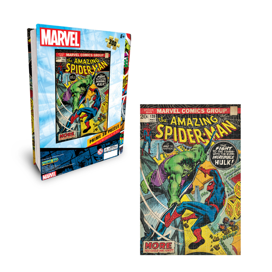 Rompecabezas Marvel Spiderman vs. Hulk 300 piezas