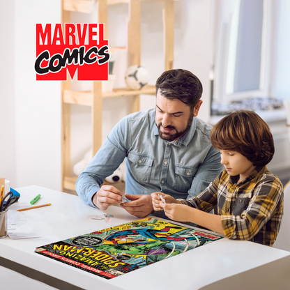 Rompecabezas Marvel Spiderman vs. Hulk 300 piezas