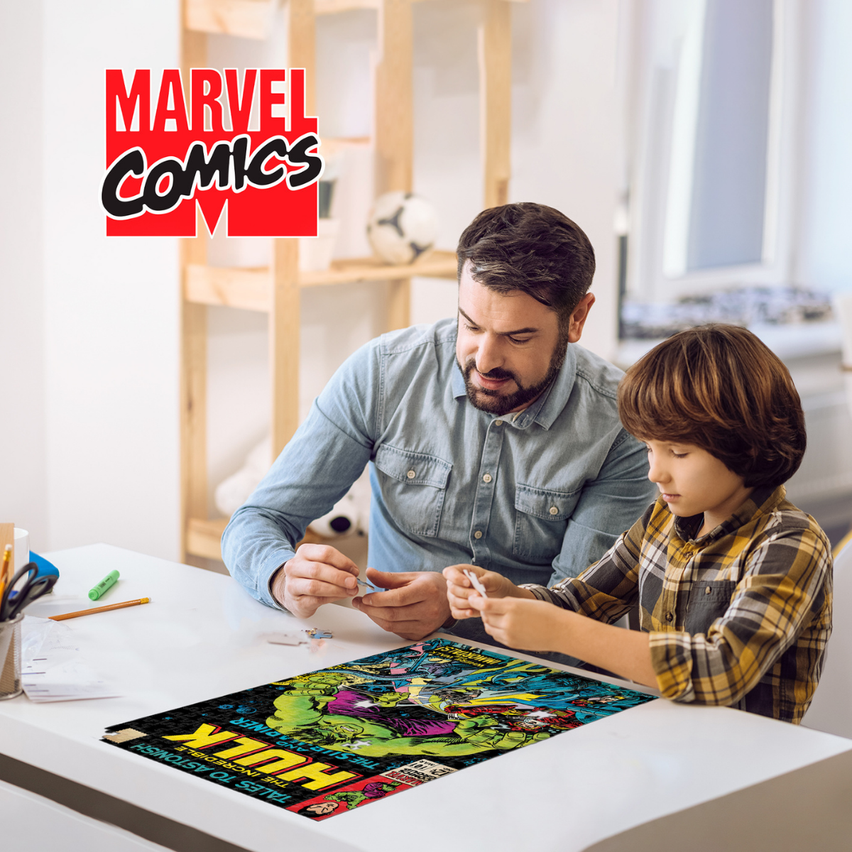 Rompecabezas Marvel El Increíble Hulk 300 piezas