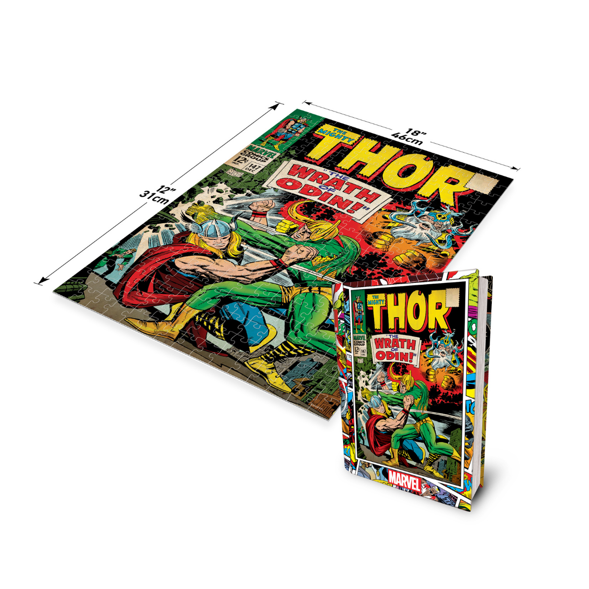 Título Final: Rompecabezas Marvel Comic Thor 300 piezas