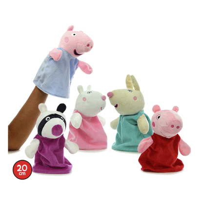 Títeres Peppa Y Sus Amigos 20cm