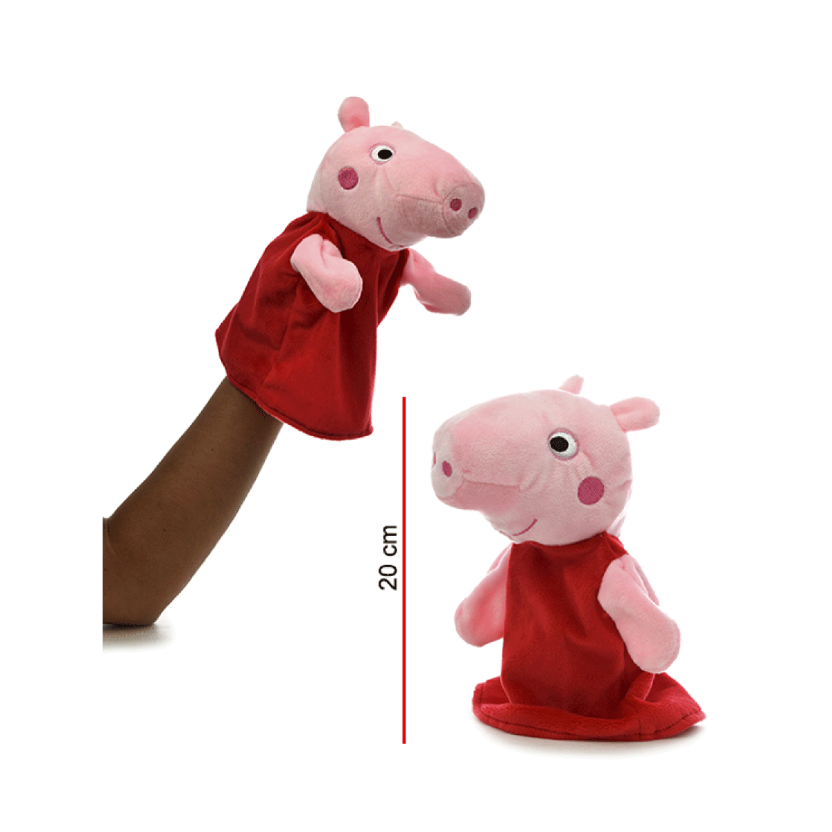 Títeres Peppa Y Sus Amigos 20cm