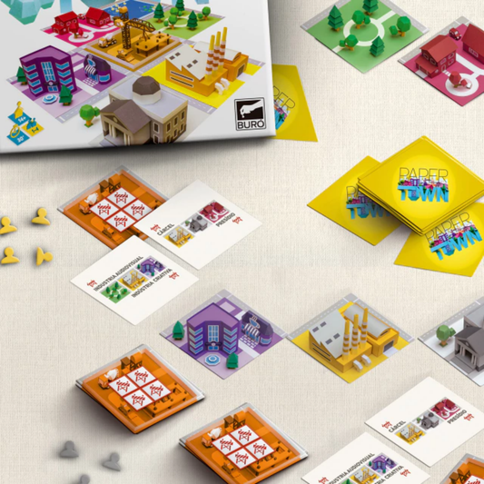 Juego de Mesa Papertown Buró