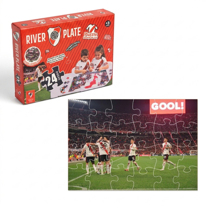River Puzzle Festejo De Gol - 24 Piezas