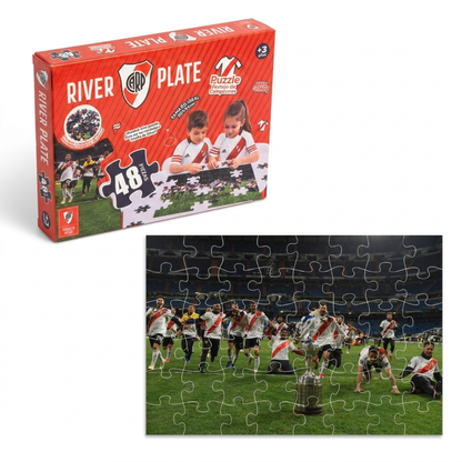 River Puzzle Festejo de Campeones - 48 Piezas