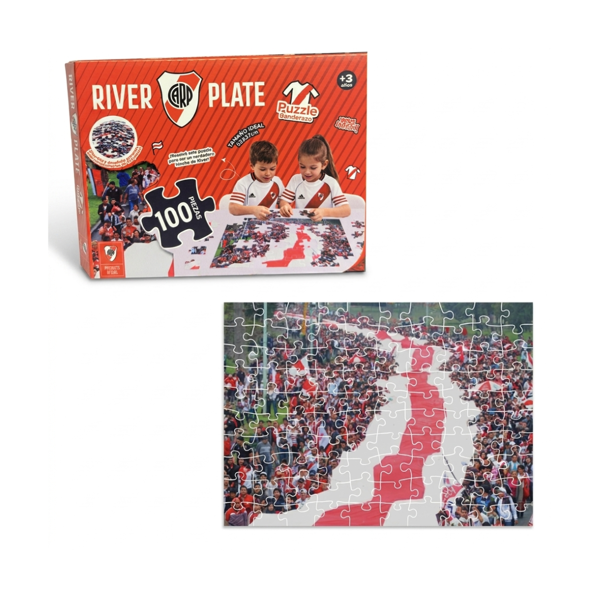 River Puzzle Banderazo - 100 Piezas
