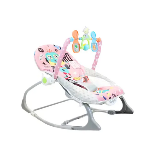 Reposera Mecedora Rosa Duck Baby