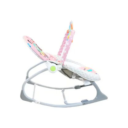 Reposera Mecedora Rosa Duck Baby