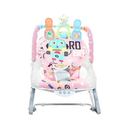 Reposera Mecedora Rosa Duck Baby