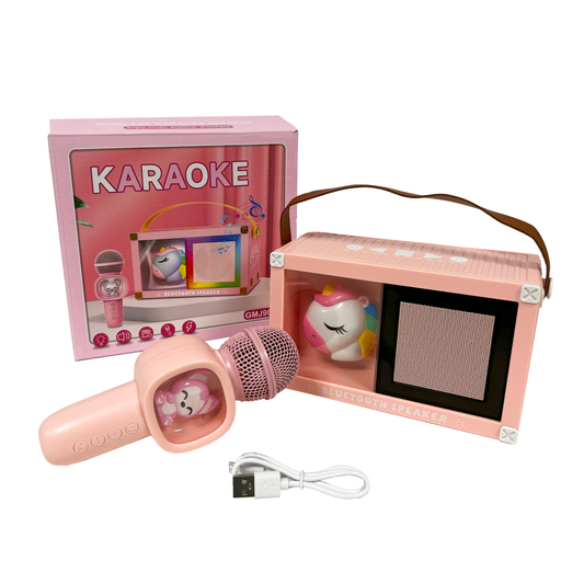 Reproductor De Música Karaoke Party Inalámbrico Unicornio