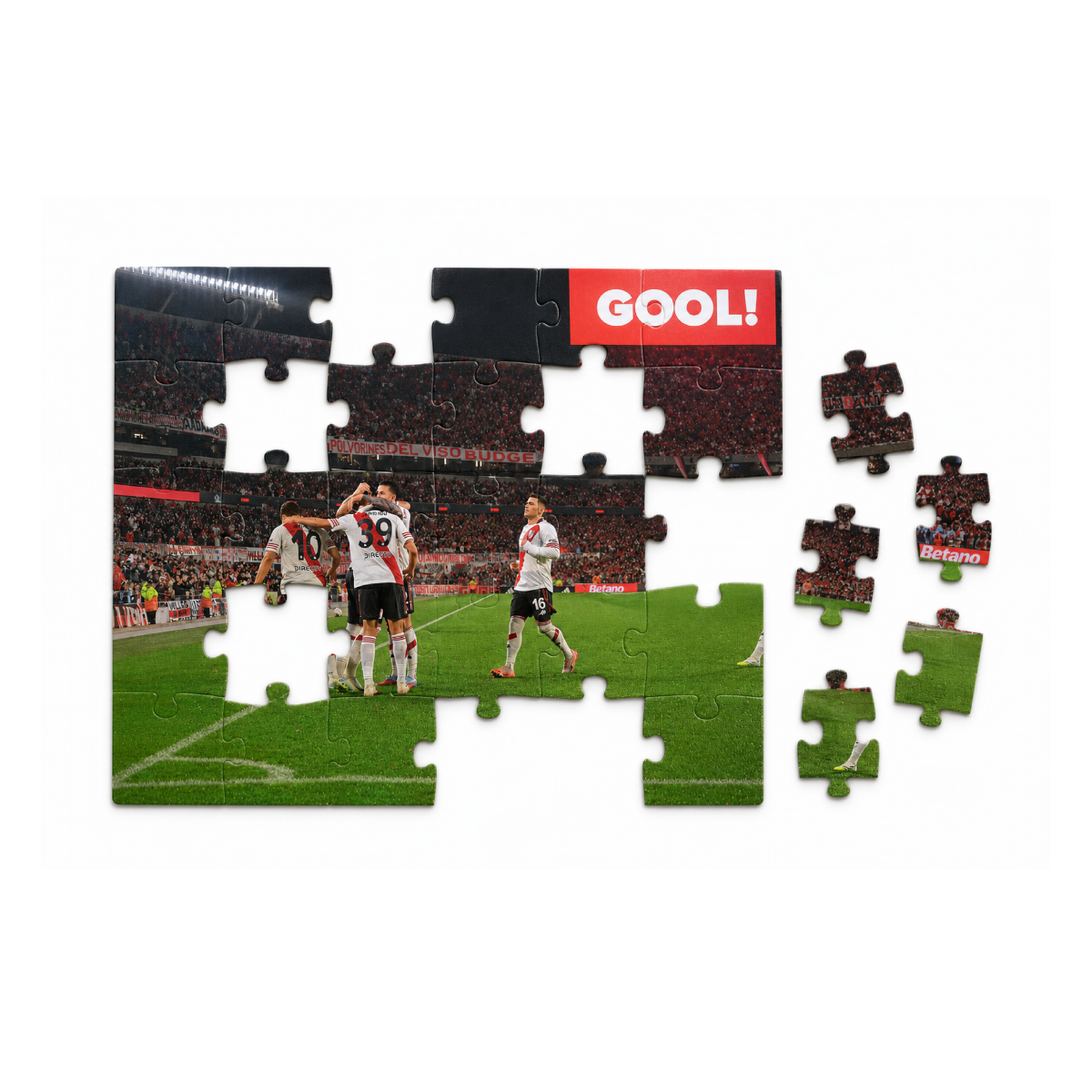 River Puzzle Festejo De Gol - 24 Piezas