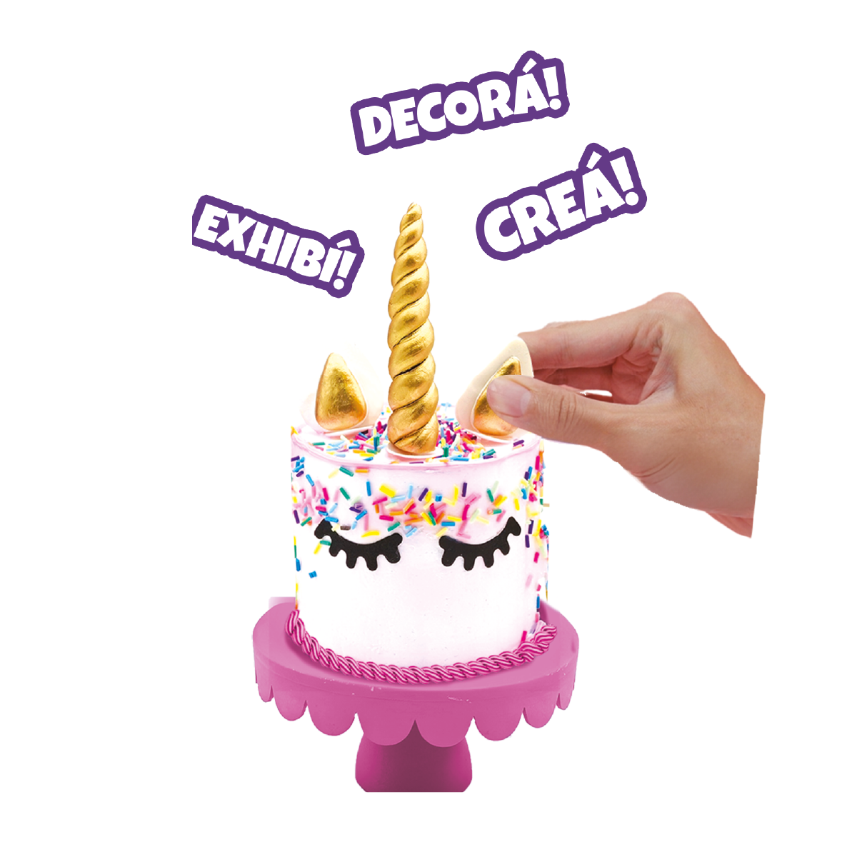 Snack Tastic Decorá Tu Torta De Unicornio