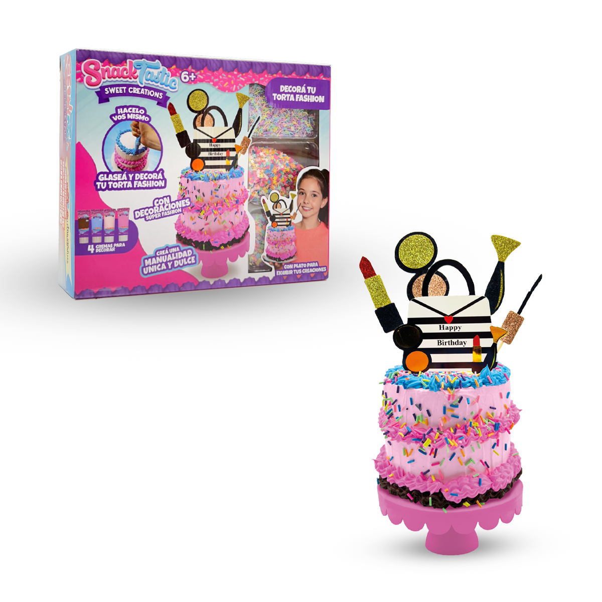 Snack Tastic Decorá Tu Torta Fashion