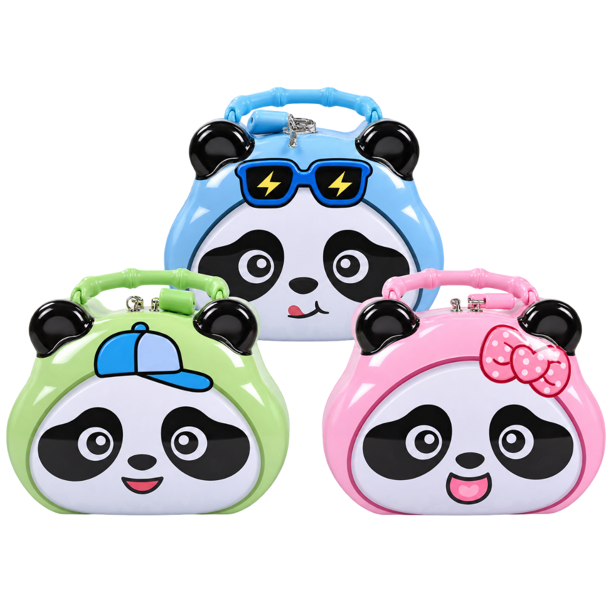 Alcancía Metálica Infantil Diseño Panda