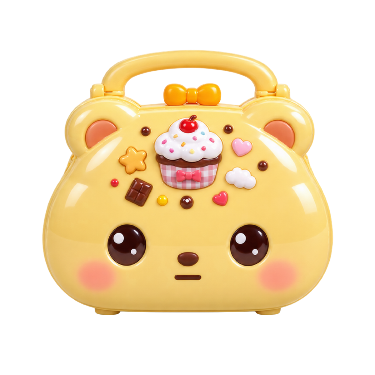 Alcancía Metálica Infantil Diseño Osito Repostero