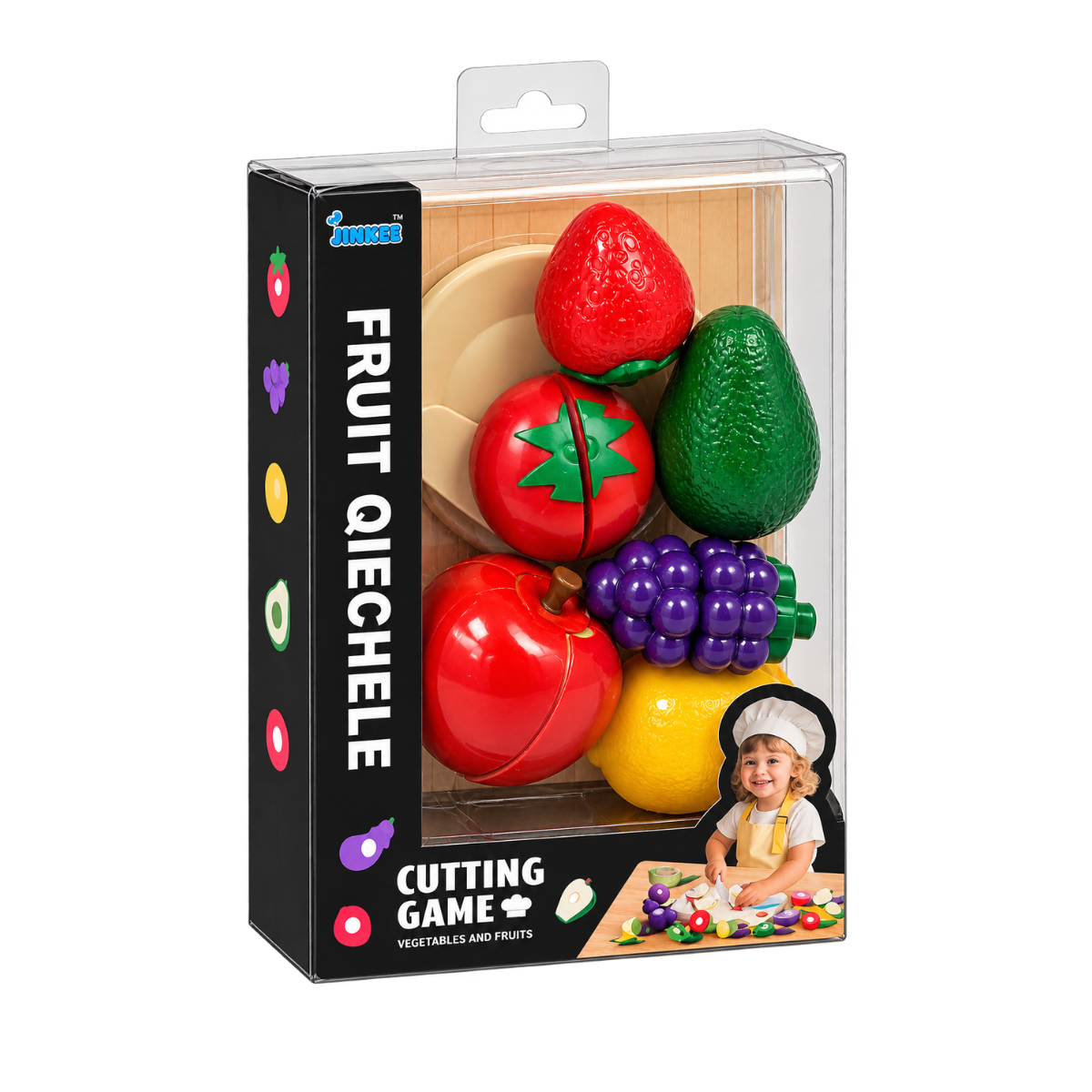 Mini Juego de Frutas Fresh Market 9 Pzs