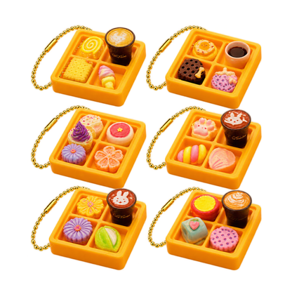 Llavero Mini Food Dessert Individual Blind Box