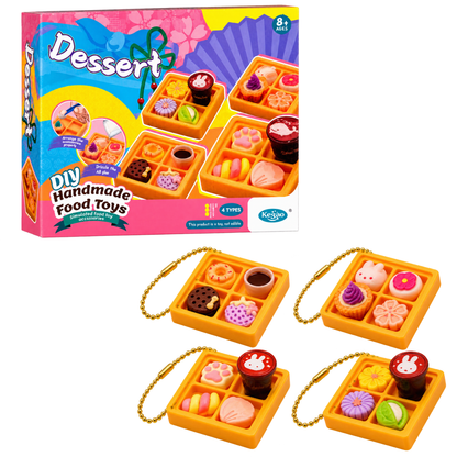 Llavero Mini Food Dessert Individual
