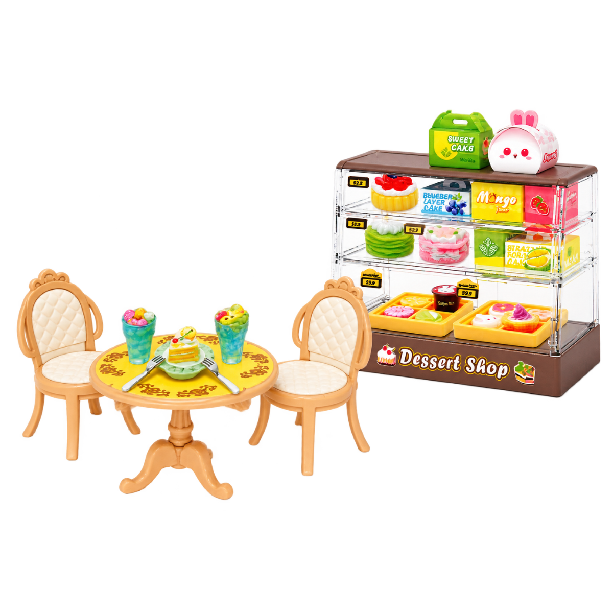 Llavero Mini Food Dessert Shop DIY