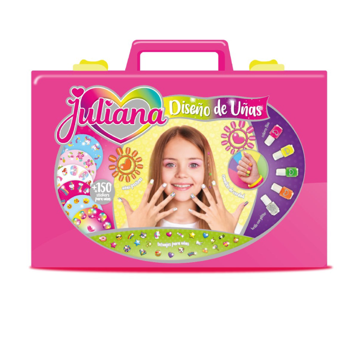 Valija Juliana Diseño De Uñas ¡ Nueva Edición !  Grande