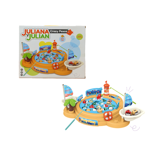 Juliana y Julián Crazy Pesca Pescamagic
