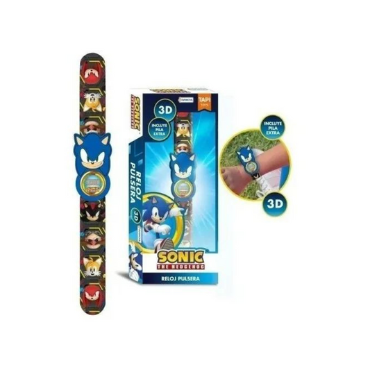 Reloj Digital Sonic The Hedgehog Tapimovil
