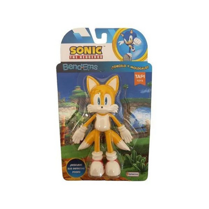 Muñeco Sonic Flexible Bend Ems Tapimovil