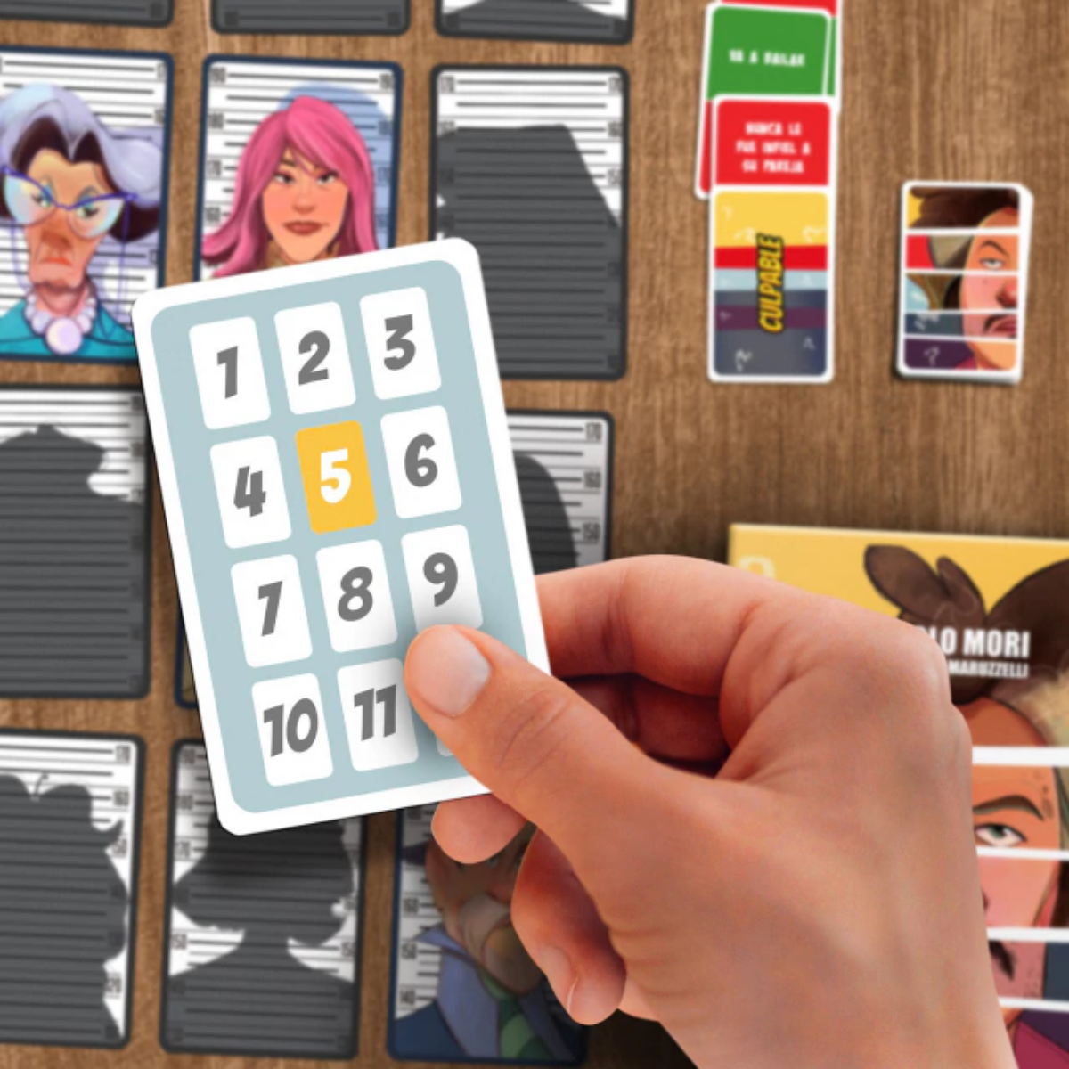 Juego de Mesa Sospechosos Inusuales Buró