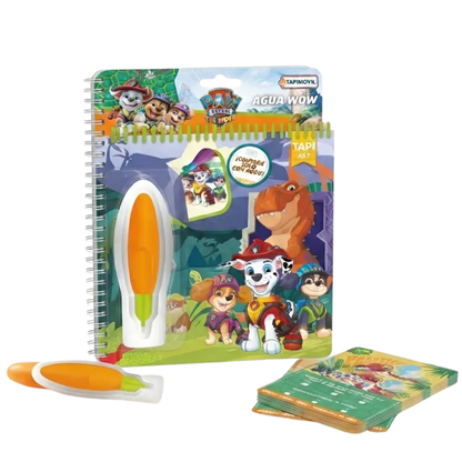 Libro de Actividades Agua Wow Paw Patrol Dino Tapimovil