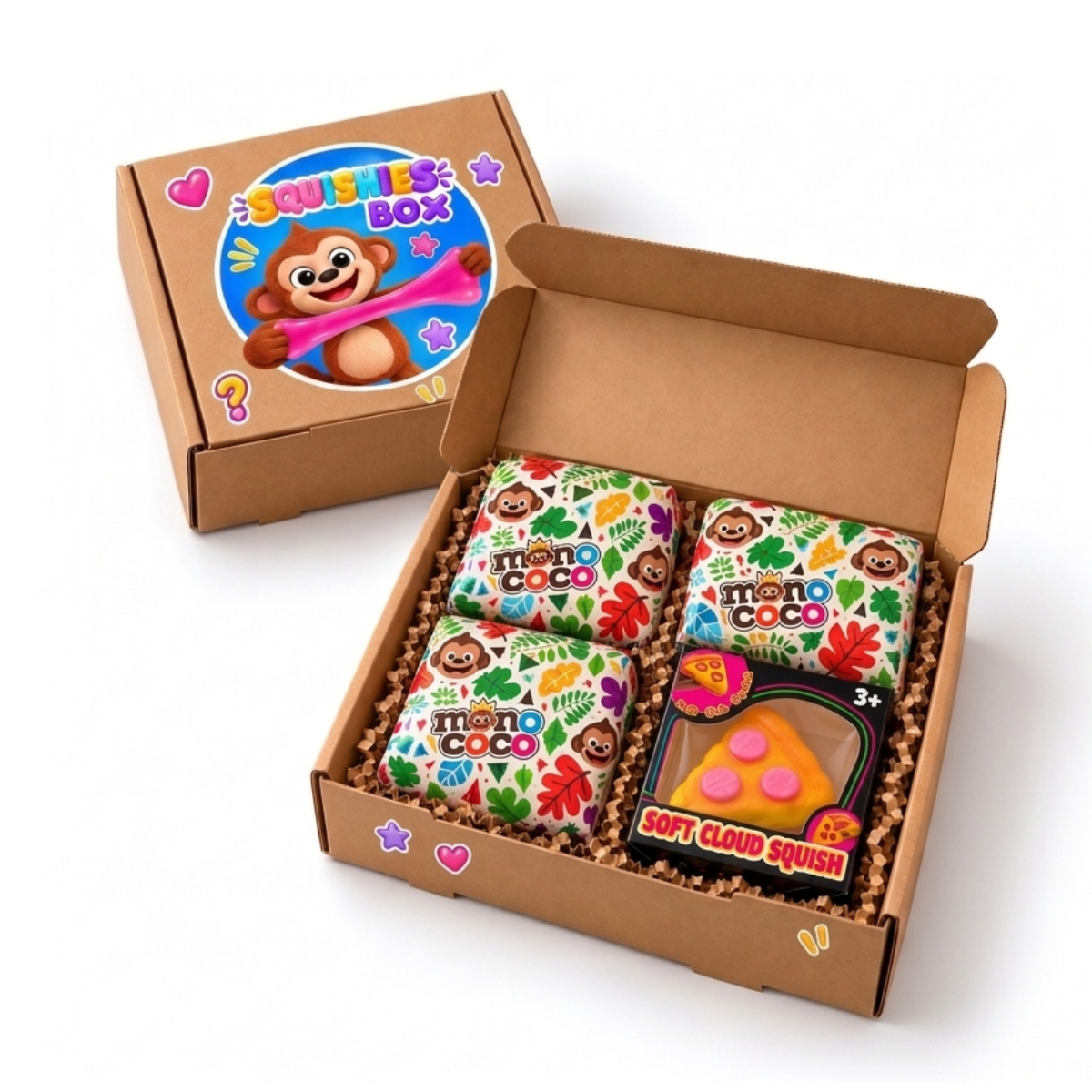 Squishy Box Porción de Pizza