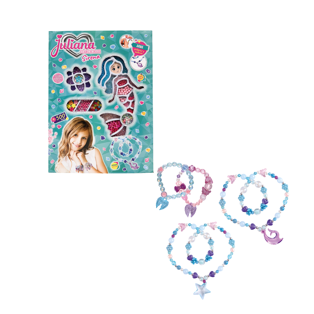 Set de Bijou Sirena Extra Grande Juliana