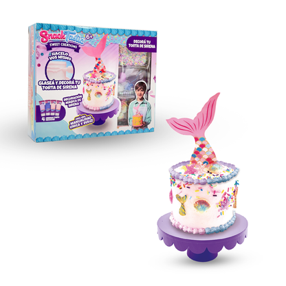Snack Tastic Decorá Tu Torta De Sirena