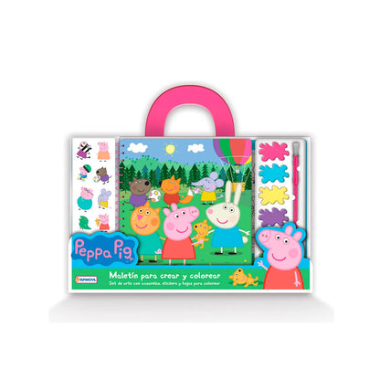Peppa Pig - Maletín Crear Y Colorear