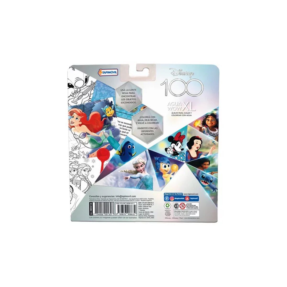 Disney - Agus Wow! Colorea Con Agua