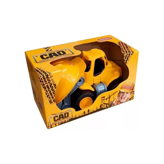Excavadora Cad Con Casco