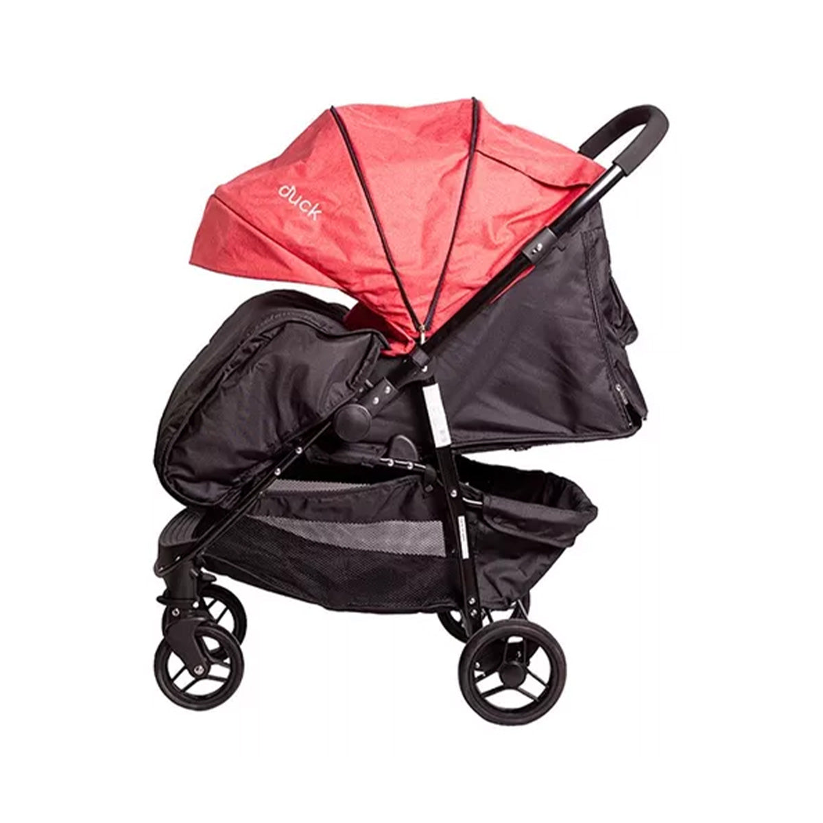 Coche Lite Rider Manija Rebatible Duck Teko Rojo