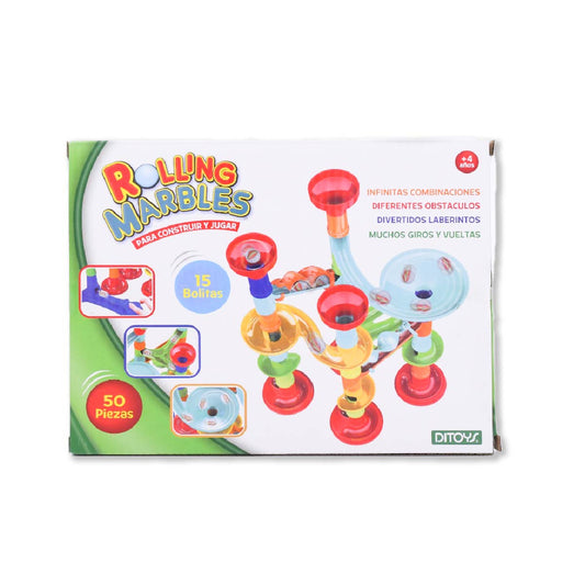 Laberinto De Bolitas 50 Piezas Ditoys