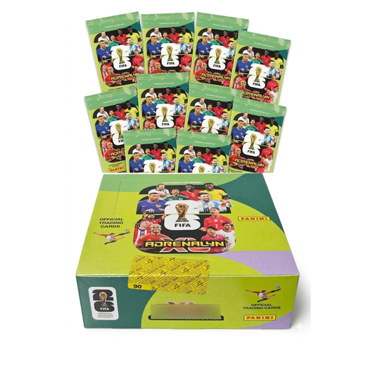 Cartas Panini Adrenalyn XL Mundial USA 2026 x 10 sobres